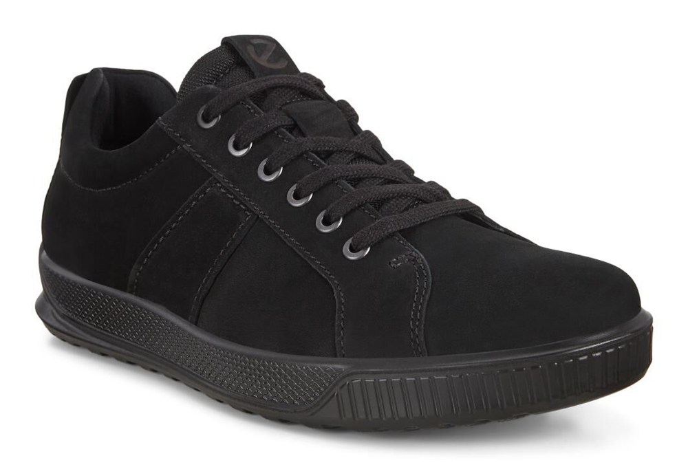 ECCO Mens Sneakers Black - Byway - NUM-812049